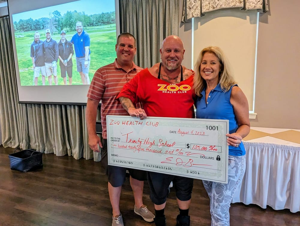 Trinity annual golf tournament gets unexpected $125K boost for new fitness equipment post image
