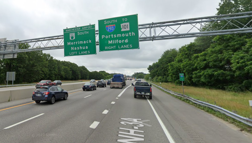 Nighttime construction on Everett Turnpike in Bedford taking place this weekend post image
