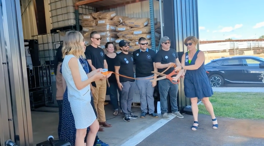 Ribbon cut on Manchester Distillery during arts showcase block party at The Factory on Willow post image