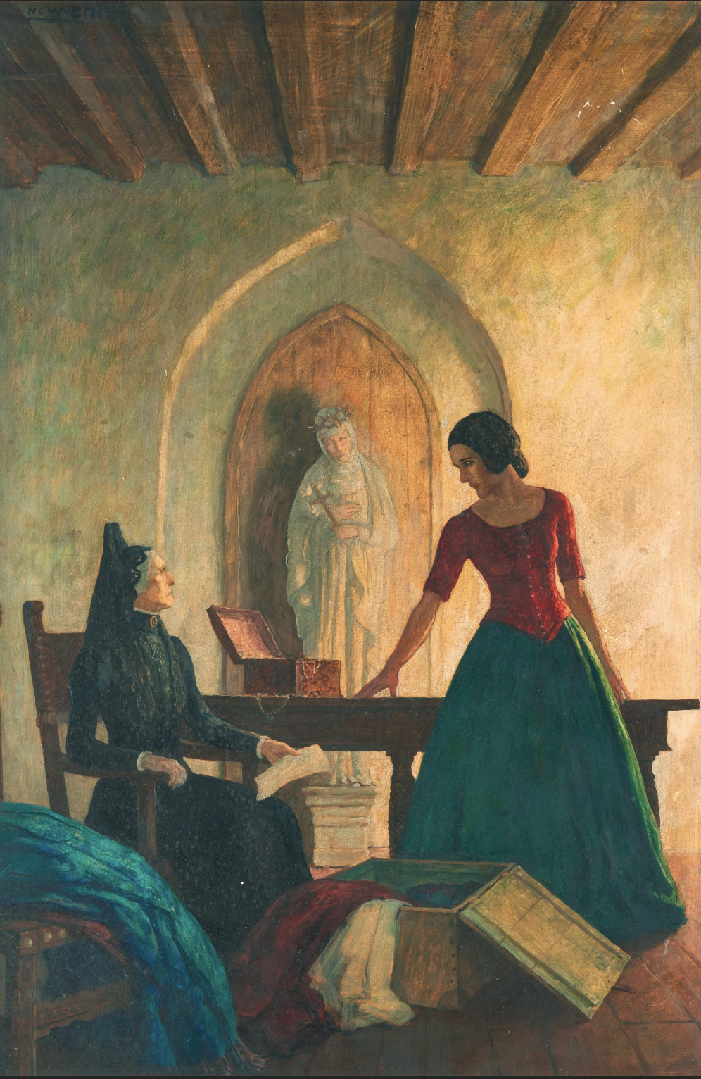Lost and found: Turns out $4 find at Savers is long-lost N.C. Wyeth painting worth $250K post image