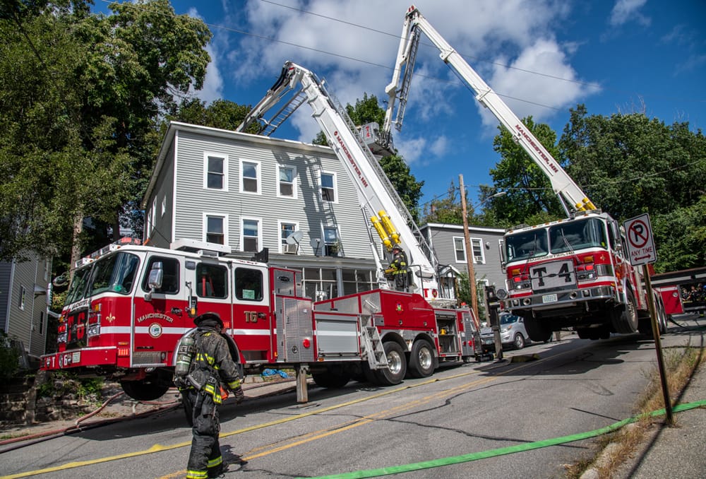 1 person injured in Bartlett Street fire post image