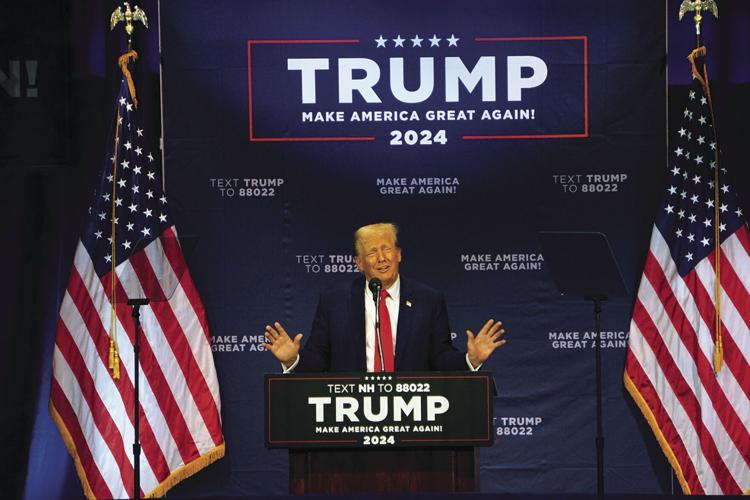 Trump blames Biden for violence in Israel at Wolfeboro rally post image