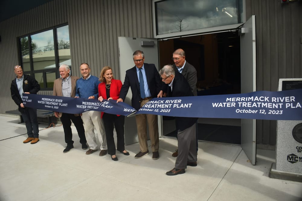 Local leaders celebrate opening of new water treatment facility post image