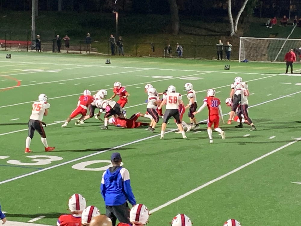Trinity tunes up for playoffs with 42-6 romp over Stevens post image
