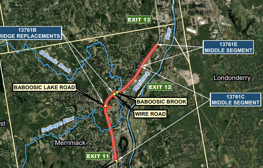 Oct 4. public meeting to update progress on Everett Turnpike widening project post image