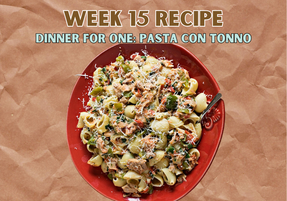 A sentimental journey + a recipe for pasta con tonno (for one) post image