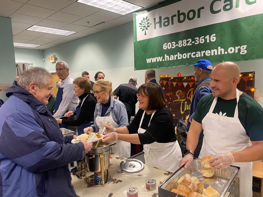 Nearly 300 community members celebrate at Harbor Care Thanksgiving dinner post image