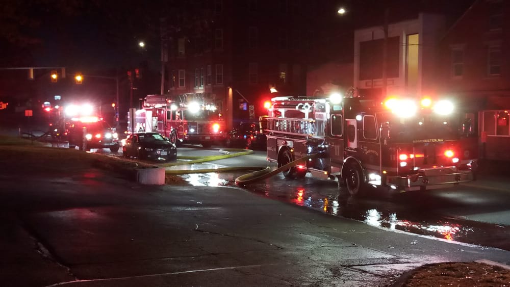 Early-morning fire call in the area of Hanover and Union streets post image
