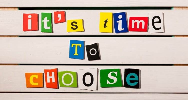 Time to Choose post image