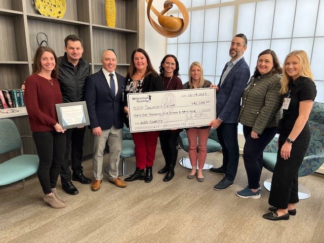 More than $41K raised in 2023 by Millennium Running in support of Elliot Health System Cancer Center post image