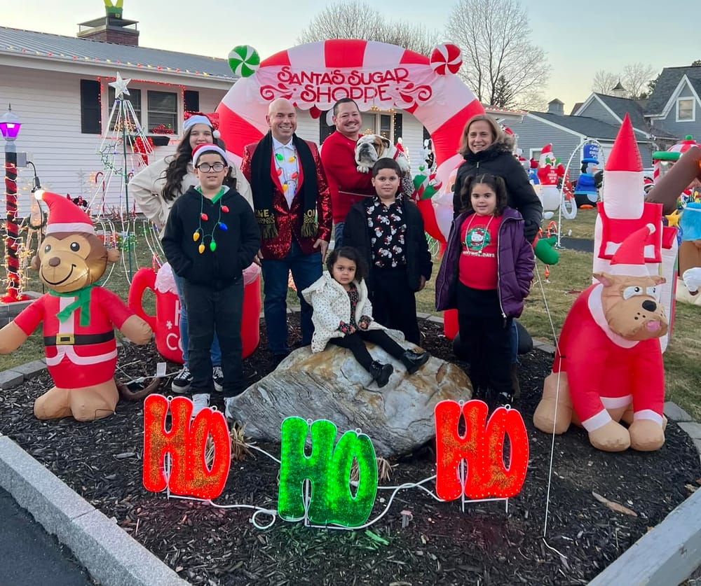 Becker Street display voted No. 1 – again – in city’s annual Holiday Lights Contest post image