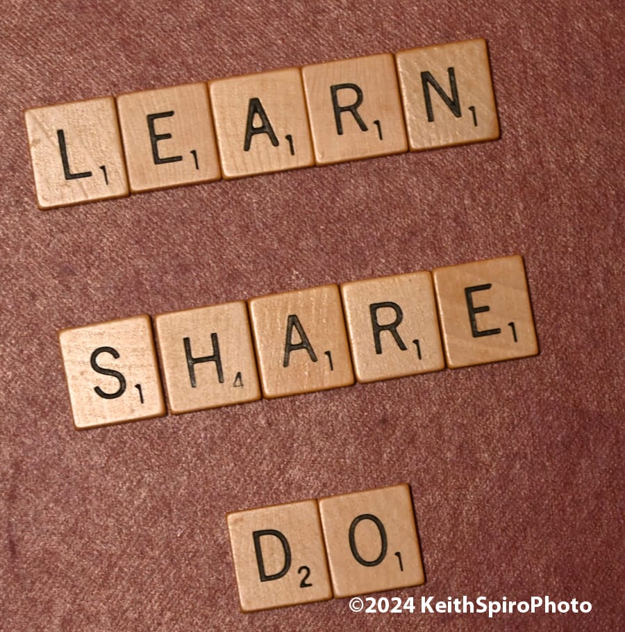 My 3 Words for 2024: Learn~Share~Do post image