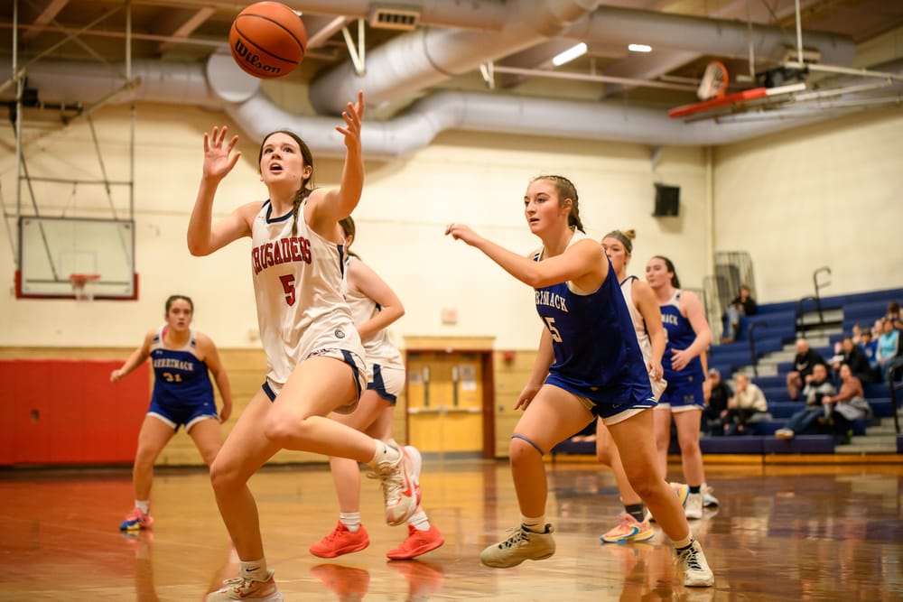 Memorial girls take care of business at home post image