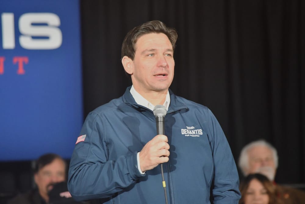 DeSantis contrasts principles with Trump’s at Factory stop post image