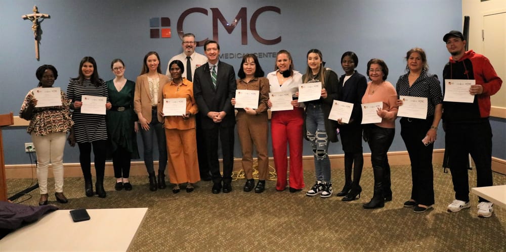 First graduates emerge from Catholic Medical Center’s ESOL workforce development program post image