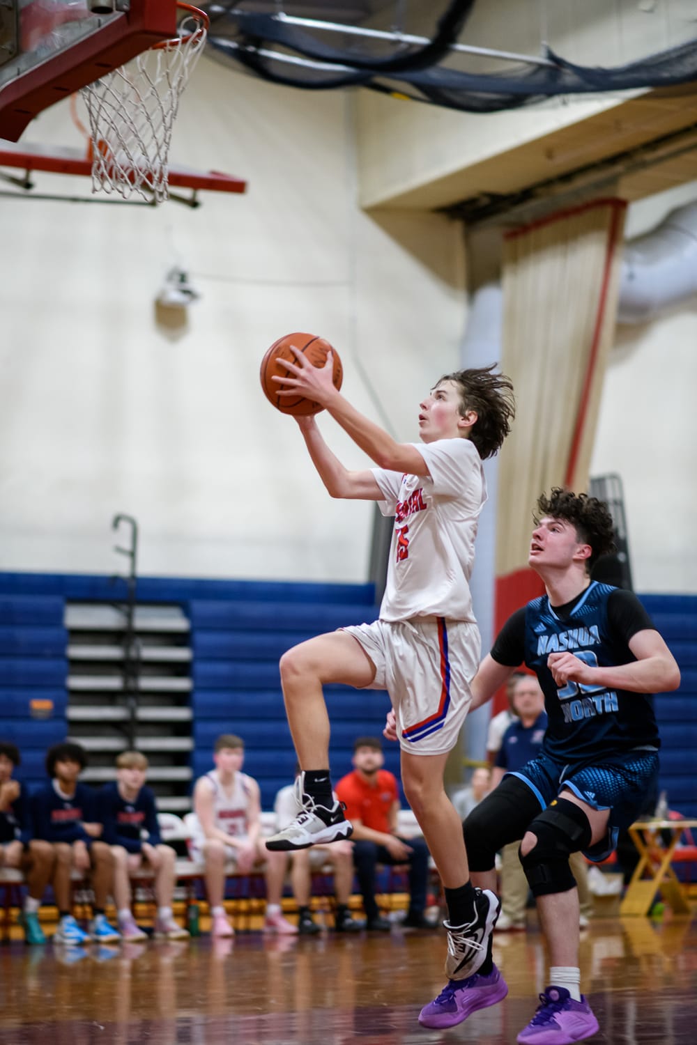 Memorial JVs rout Nashua North, 63-37, to claim tournament title post image