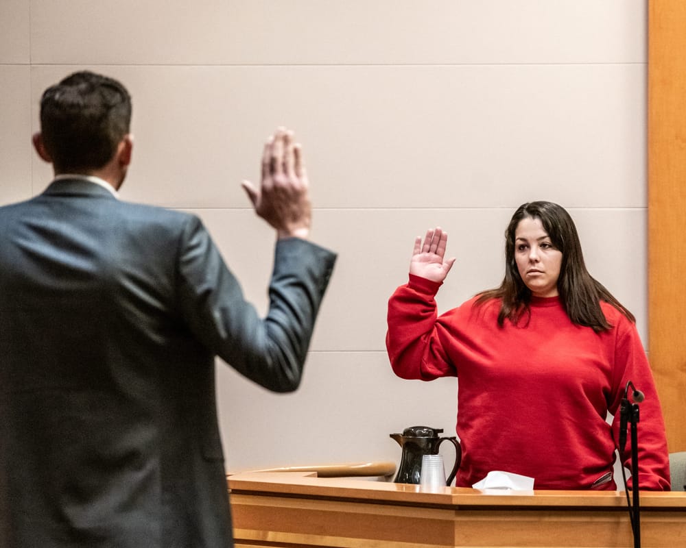 Estranged wife testifies Adam Montgomery beat Harmony to death, disposed of her remains post image