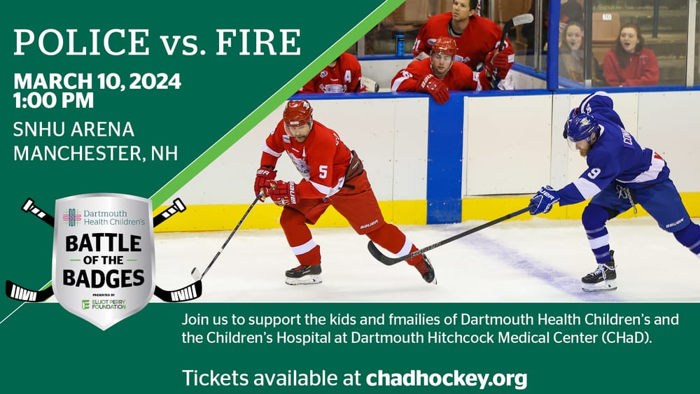 March 10: Battle of the Badges hockey championship for a cause at SNHU Arena post image