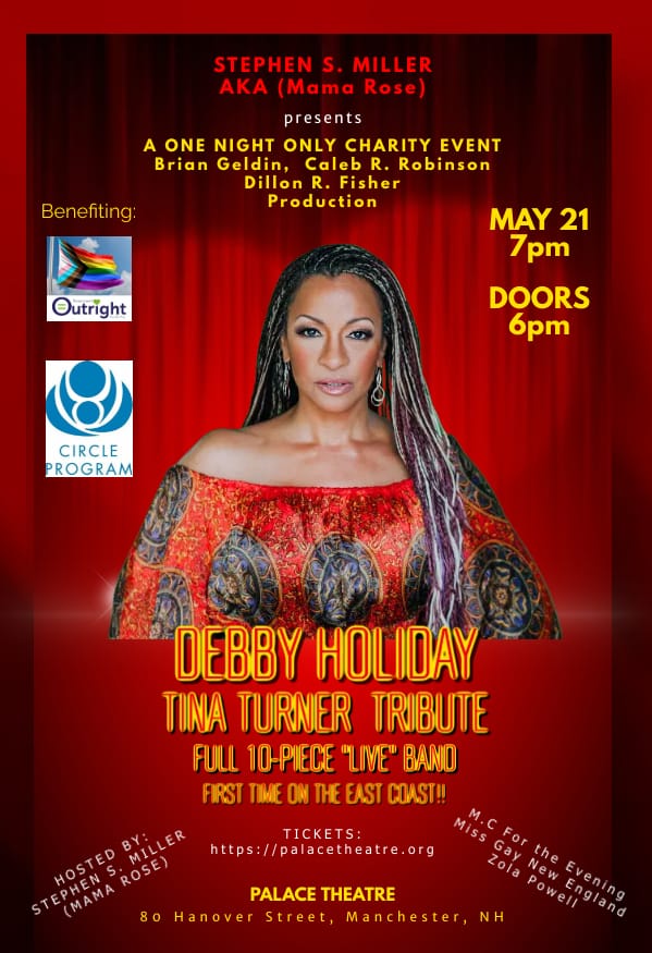 May 21: Tina Turner tribute concert at The Palace to benefit Seacoast Outright post image