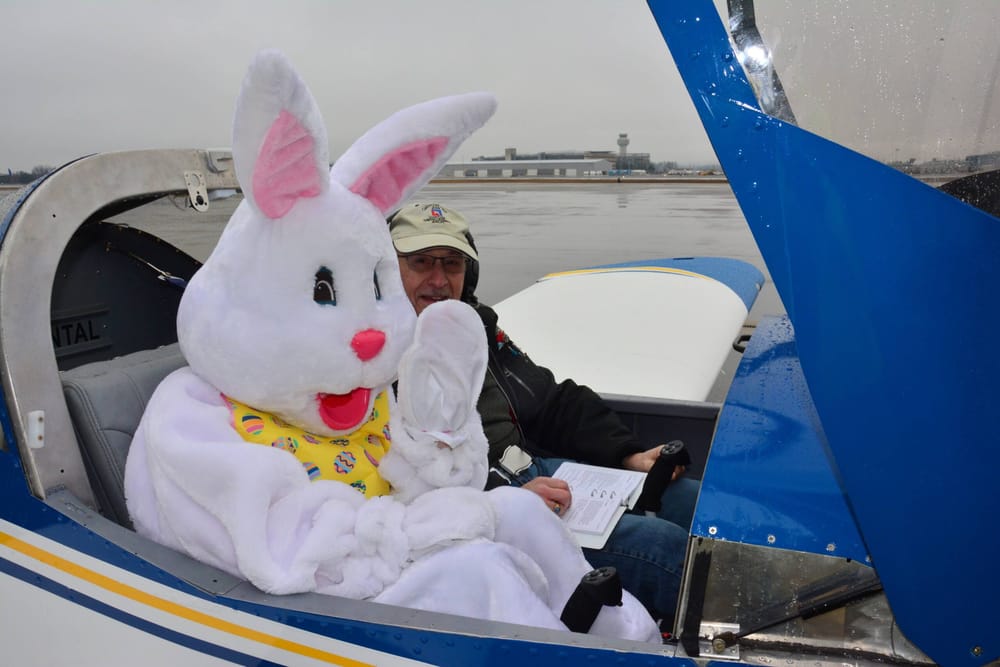 March 30: Easter Bunny to land at Aviation Museum via student-built airplane post image