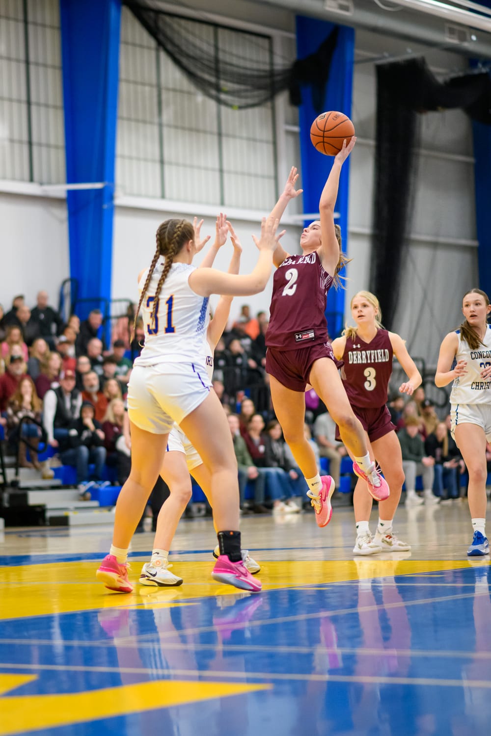 D-II Girls: No. 1 Concord Christian overwhelms Derryfield, 53-18 post image