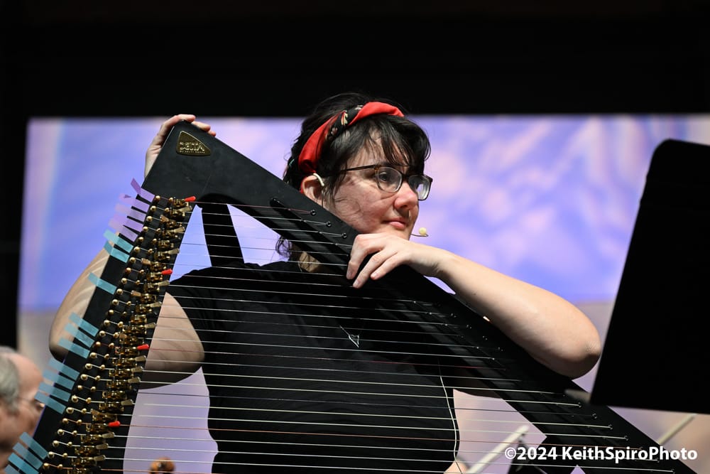 The Harpist from Dublin: Rosanna Moore meets Symphony NH. post image