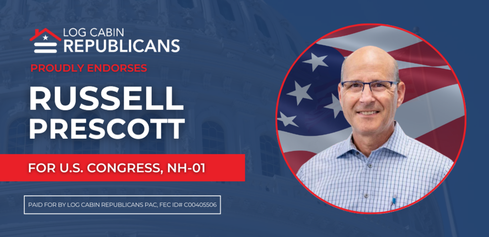 Log Cabin Republicans endorse Russell Prescott for Congress post image