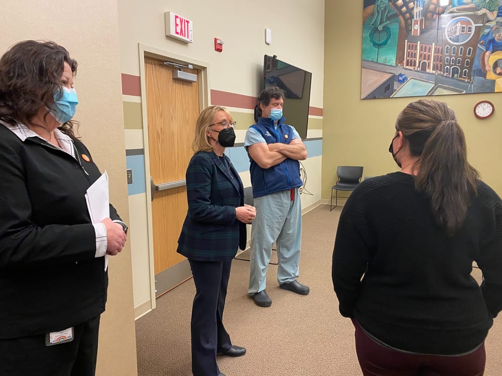 Senator Hassan Discusses Vaccination Efforts at Amoskeag Health post image