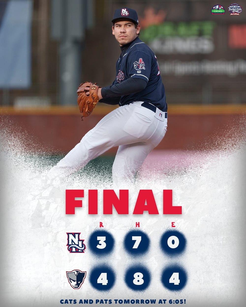 Walks Doom Fisher Cats in Friday Loss post image