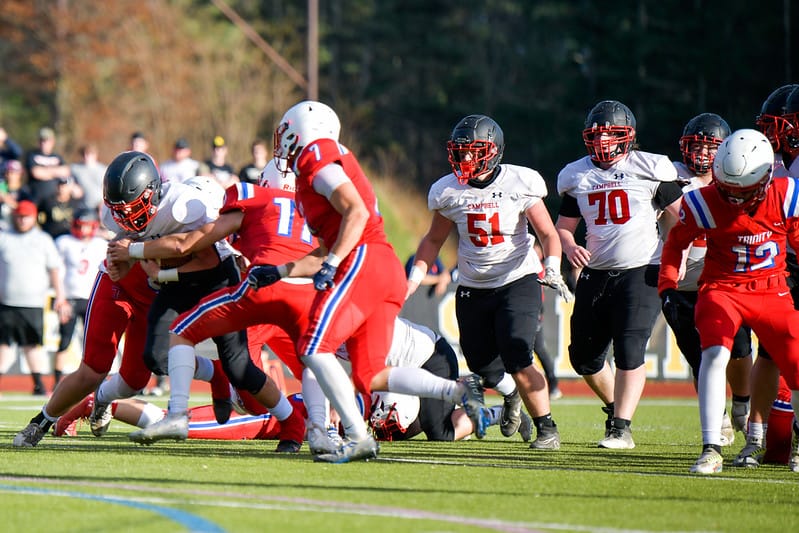 Campbell grinds out 16-14 win over Trinity to claim D-III championship post image
