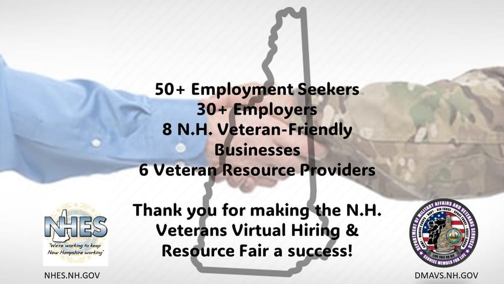 Virtual job fair a success, connecting local employers to job seekers – including 29 veterans post image
