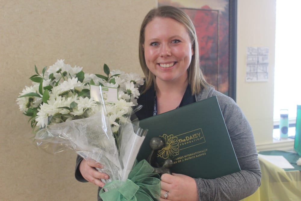 Farnum Center detox nurse Molly Barufaldi receives DAISY Award post image