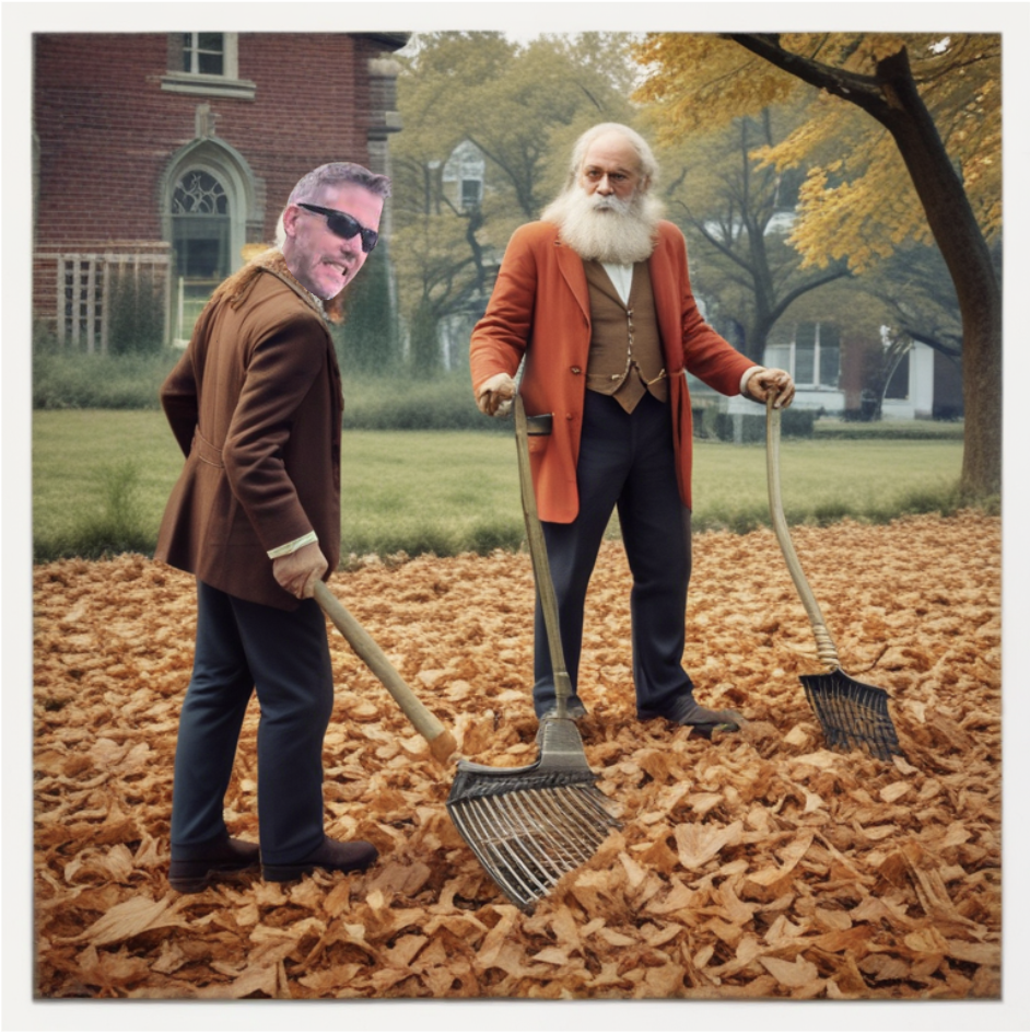 Yard work and a communist manifesto post image