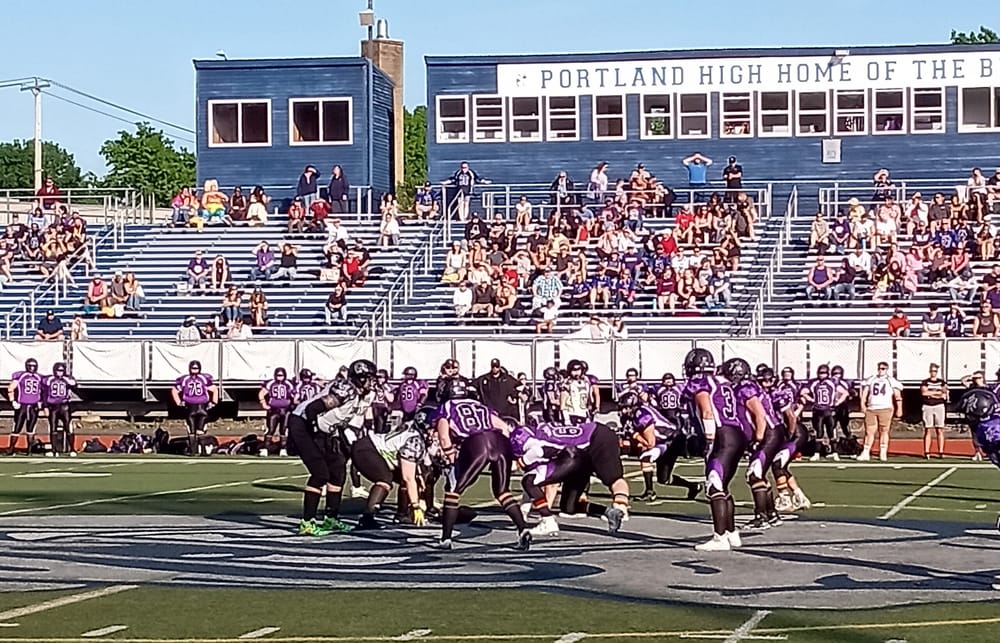 NH Rebellion blown out 50-8 in road game against Maine Mayhem post image