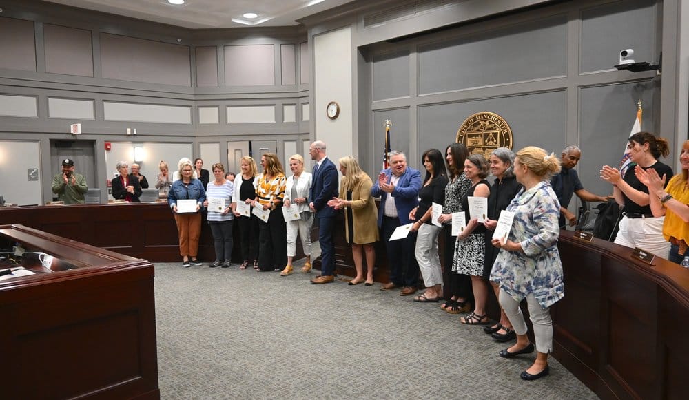 School district celebrates 40 retiring staff members post image