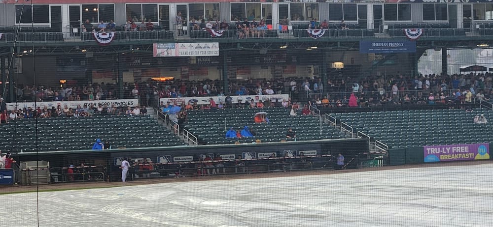 Rain defeats Fisher Cats and Yard Goats for second straight day post image
