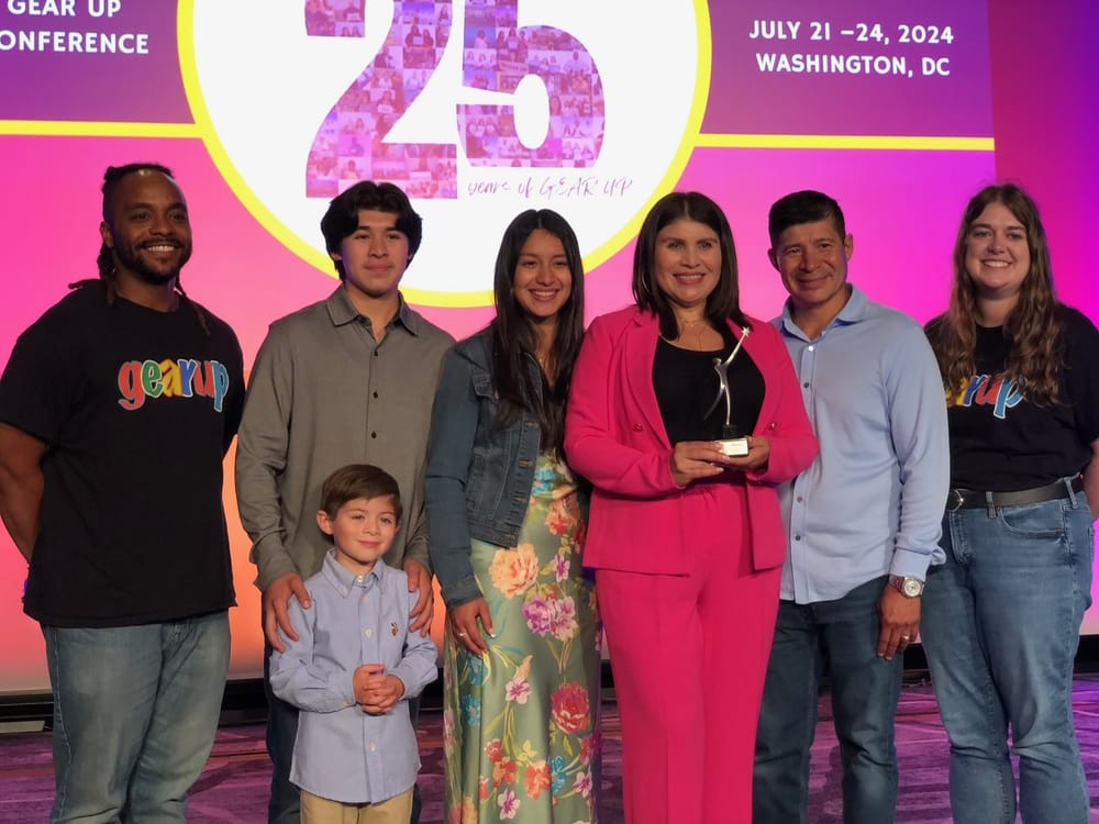 Manchester GEAR UP Parent Ambassador earns national honor as 2024 Family Leader of the Year post image