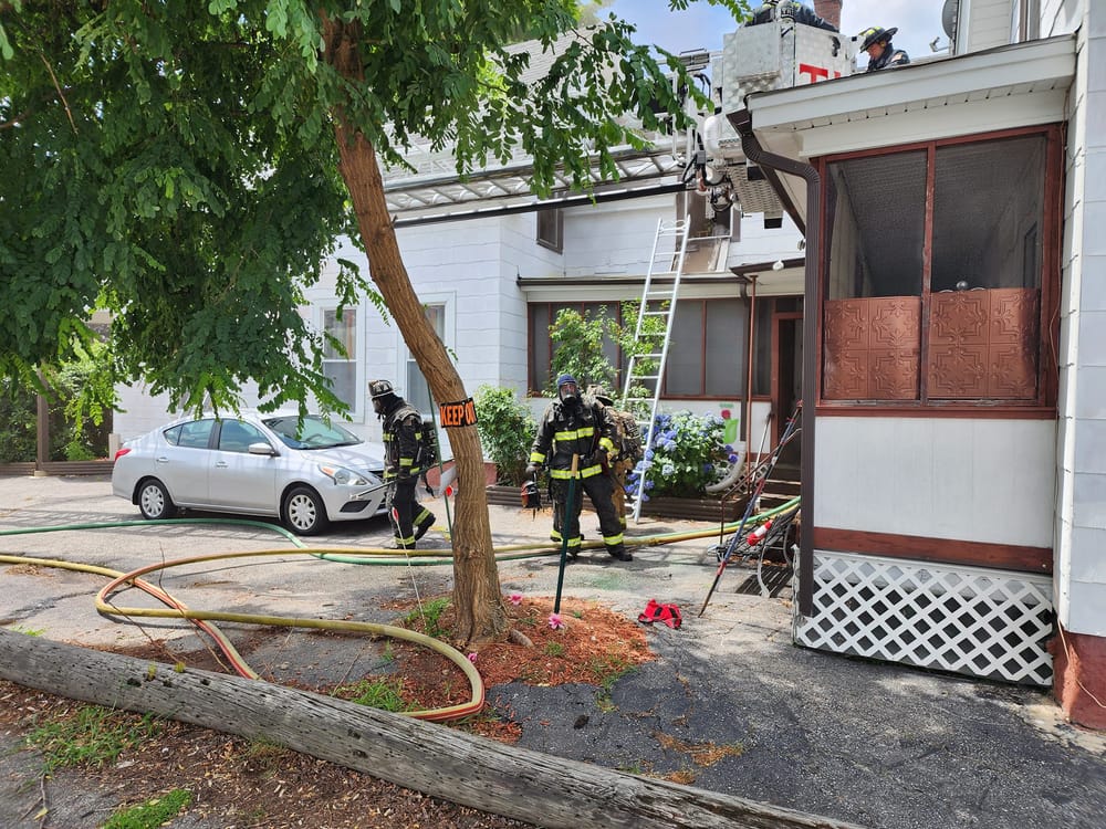 Merrimack Street kitchen fire displaces 3 post image