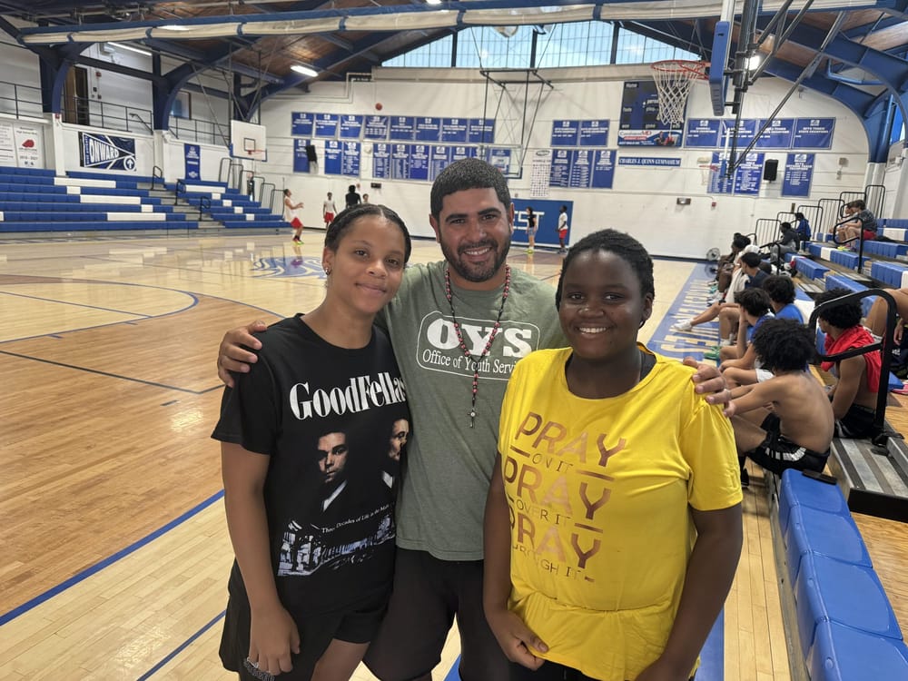 OYS kicks off fifth annual Open Gym Summer Basketball Program post image