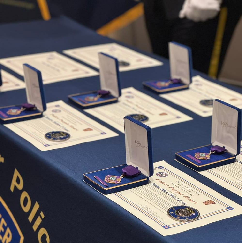 July 29 declared ‘Manchester Police Department Purple Heart Day’ post image