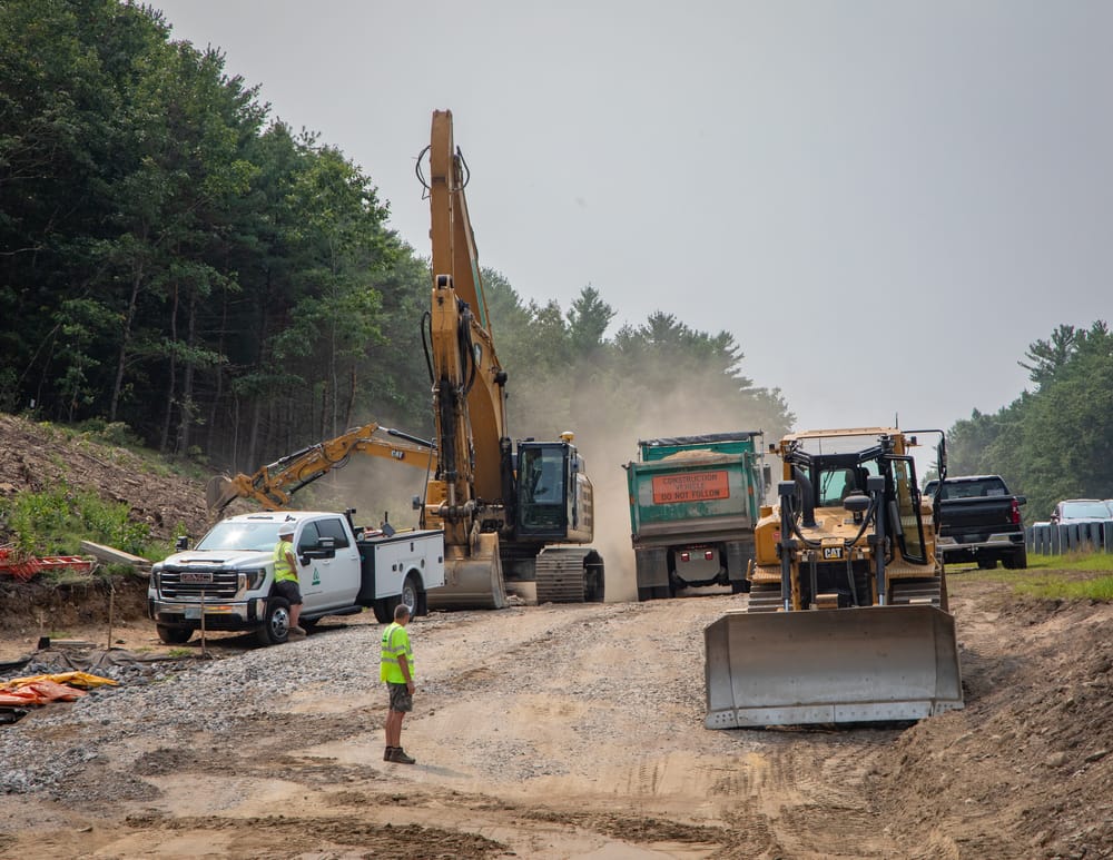 F.E. Everett Turnpike project progress: Bridging Nashua’s Pennichuck Brook post image