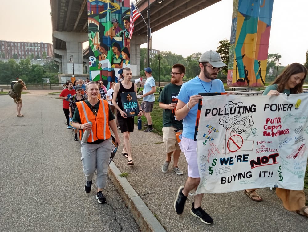 Activists protest Eversource rate hikes, lack of green energy post image
