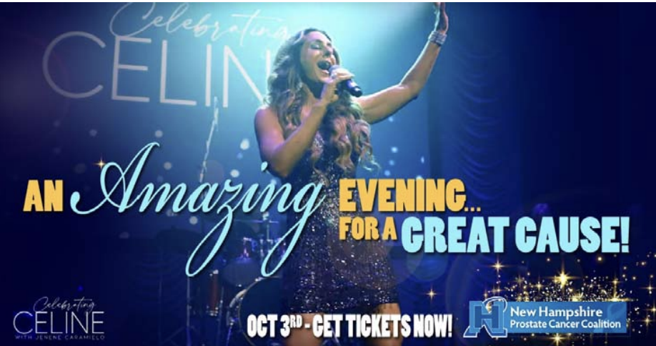 Oct. 3: Celine Dion tribute concert/fundraiser at The Palace to benefit Prostate Cancer Coalition post image