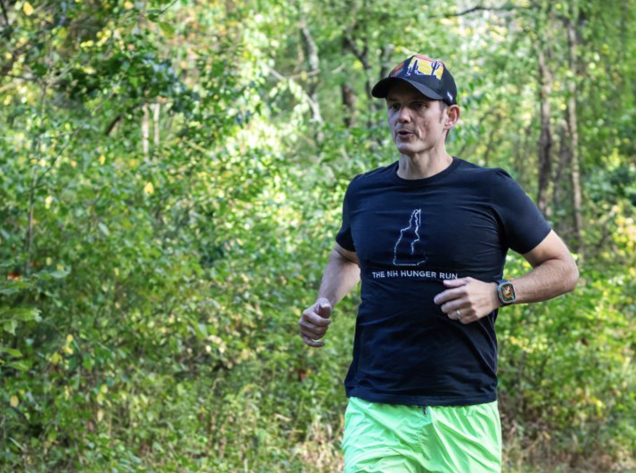Matty Gregg to run 230 miles from Nashua to Pittsburg to help fight hunger in New Hampshire post image