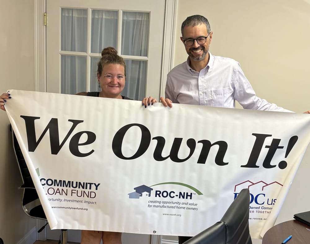 Warner manufactured-home park purchased by residents with an assist from NH Community Loan Fund post image