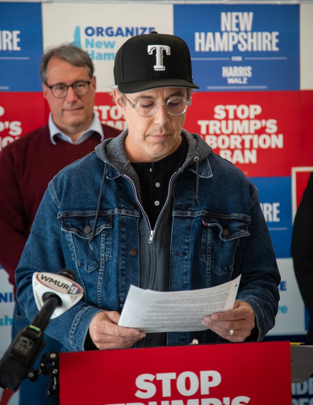 Reproductive rights: Texas man whose wife was denied care following miscarriage makes plea to NH voters post image