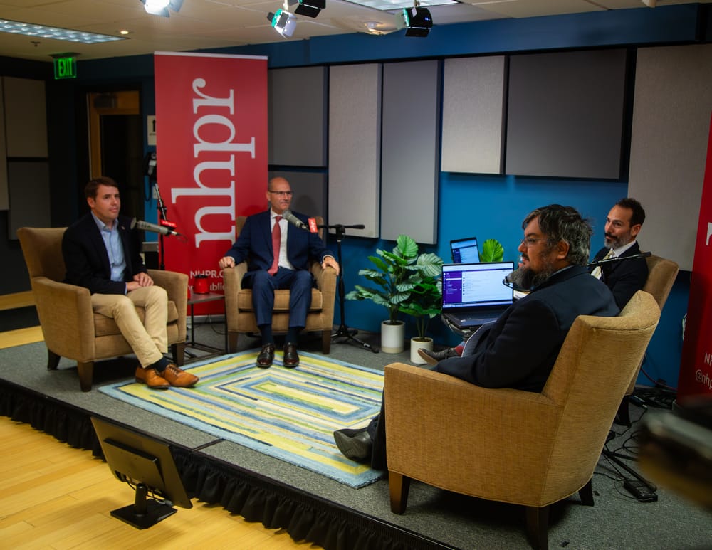 Pappas and Prescott spar at NHPR forum post image