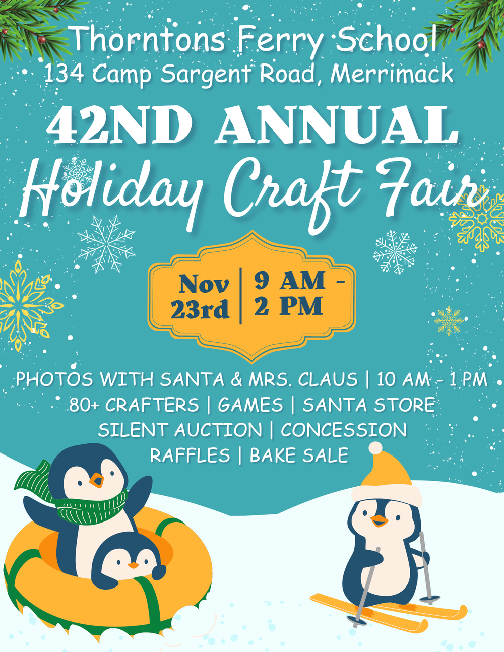 Nov. 23: 42nd Annual Holiday Craft Fair at Thorntons Ferry Elementary School post image
