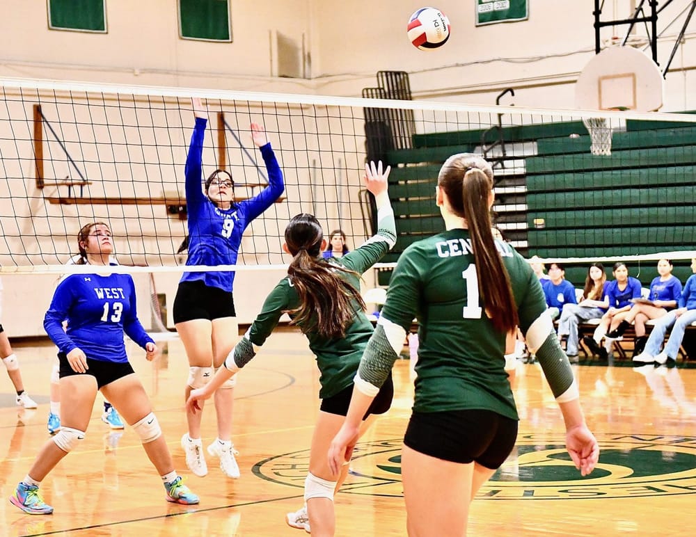 West girls paint Queen City blue post image