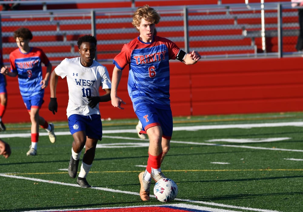 Trinity seniors flex in come-from-behind draw against West in playoff tuneup post image